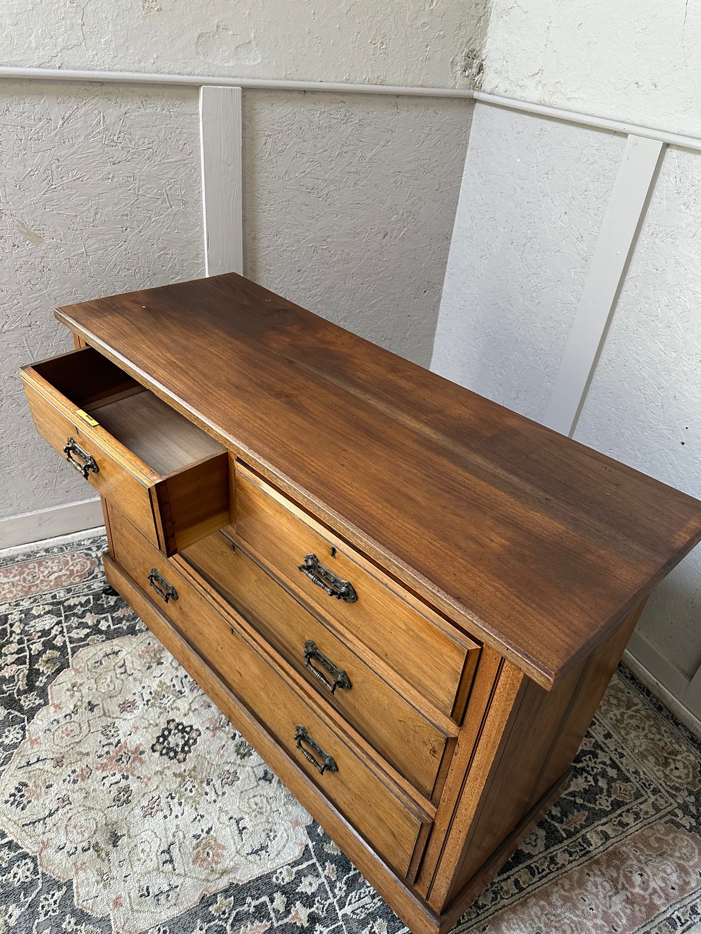 Victorian Walnut Chest of Drawers