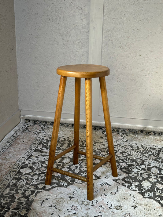 Elm Wood Stool