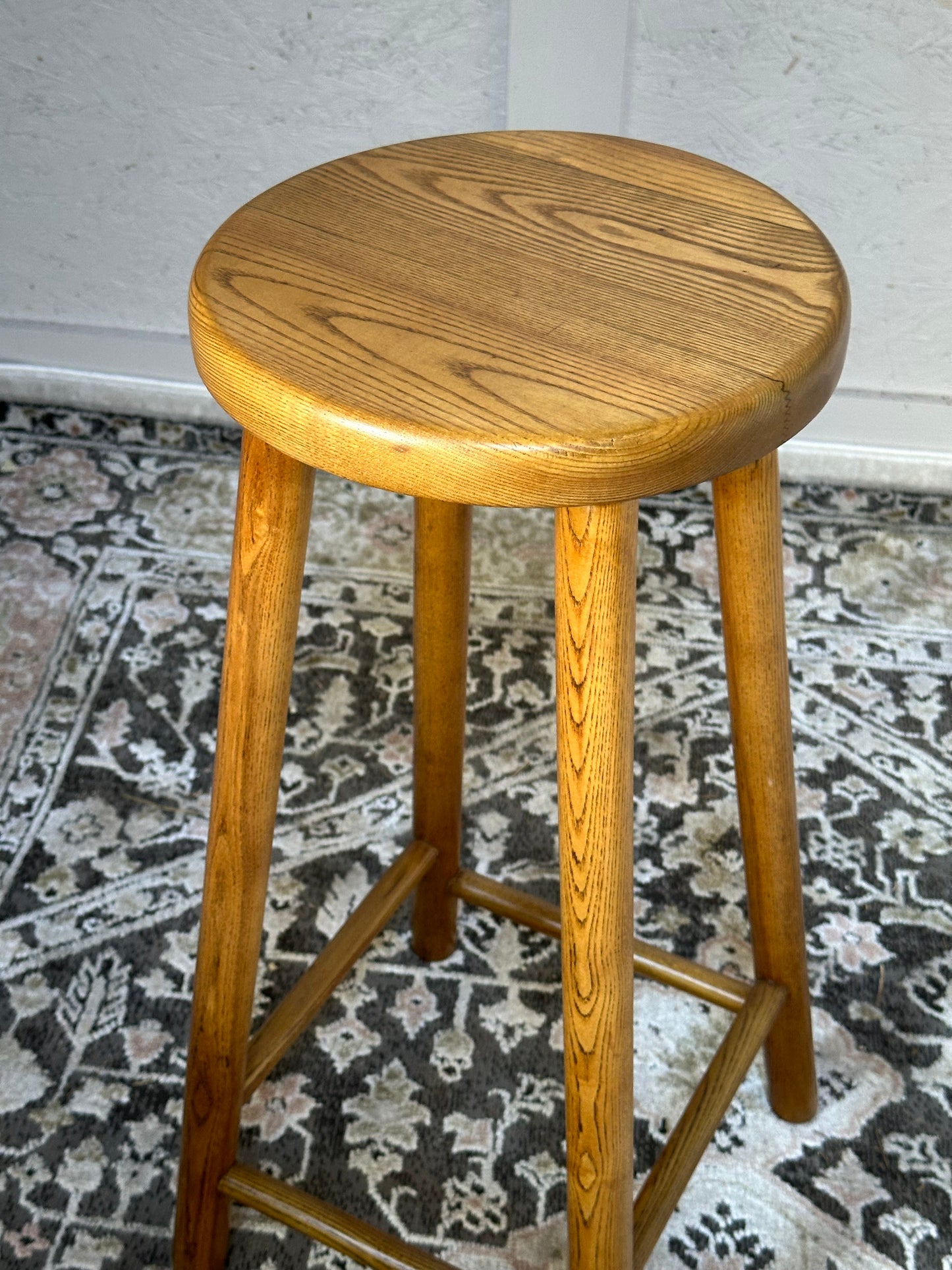 Elm Wood Stool