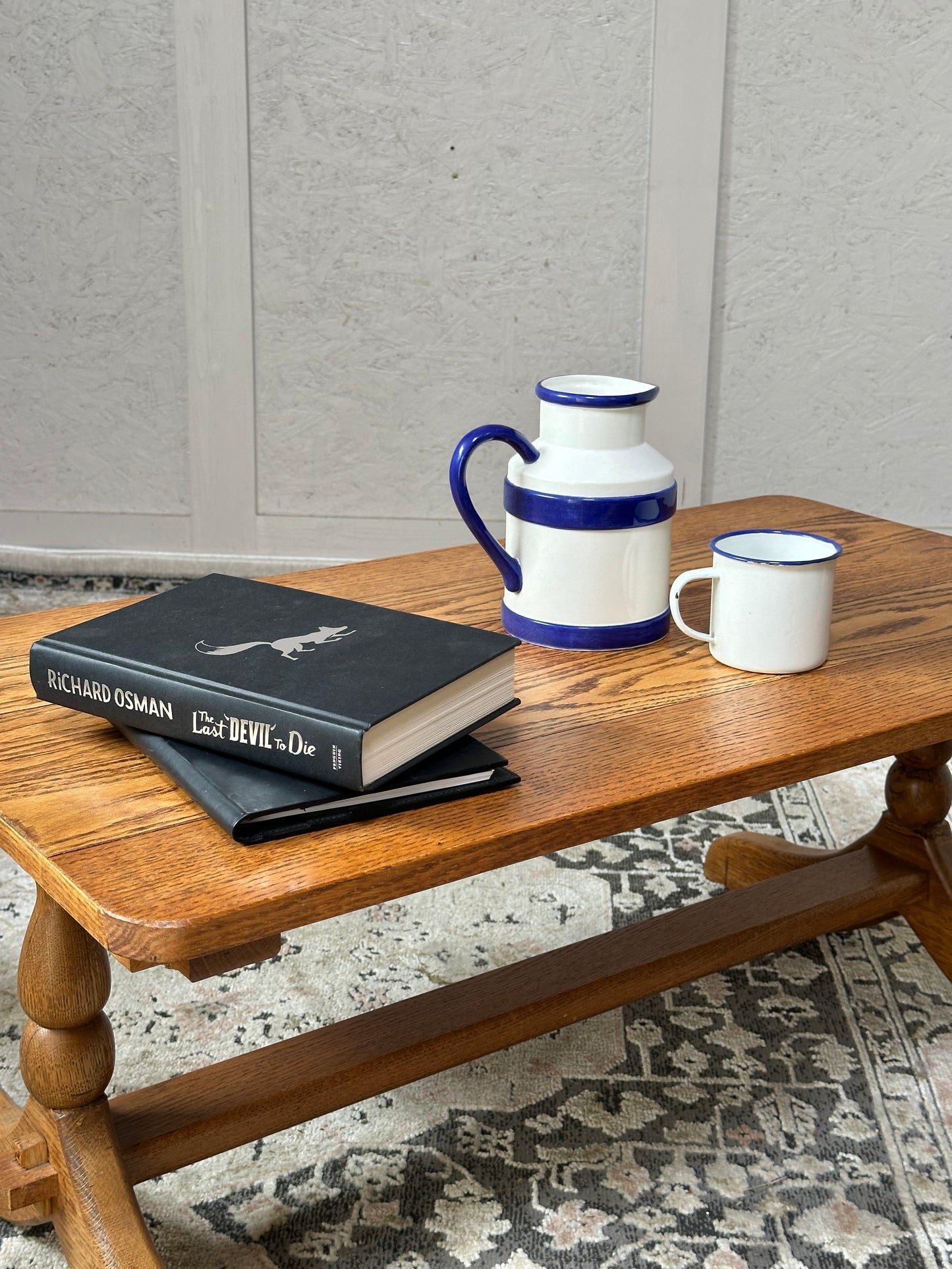 Vintage Oak Coffee Table