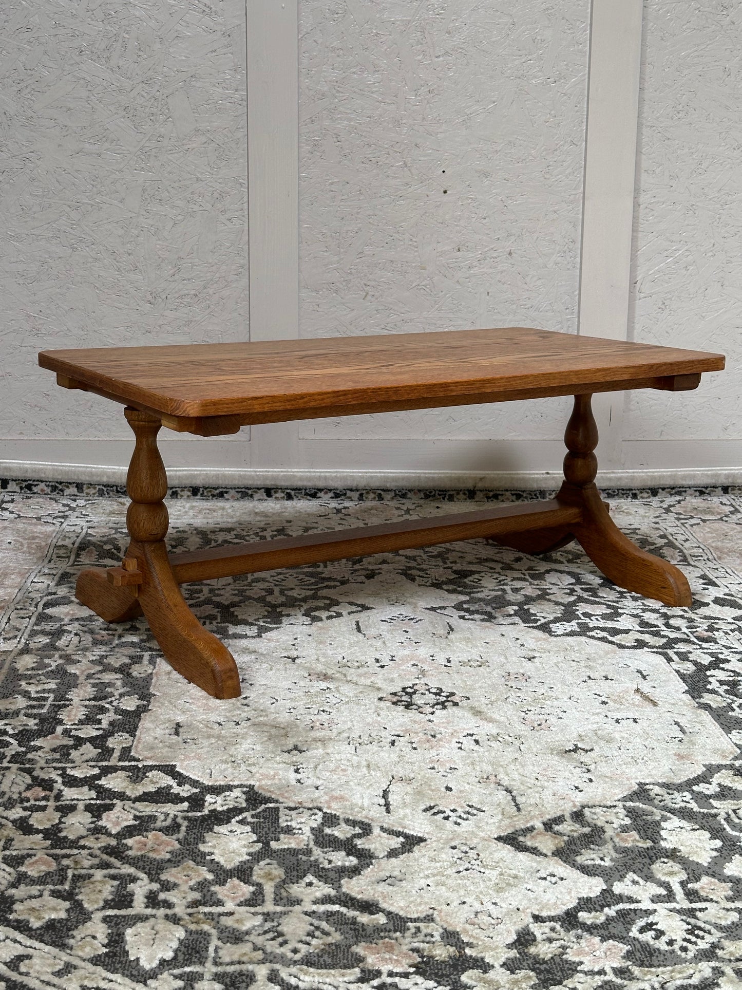 Vintage Oak Coffee Table