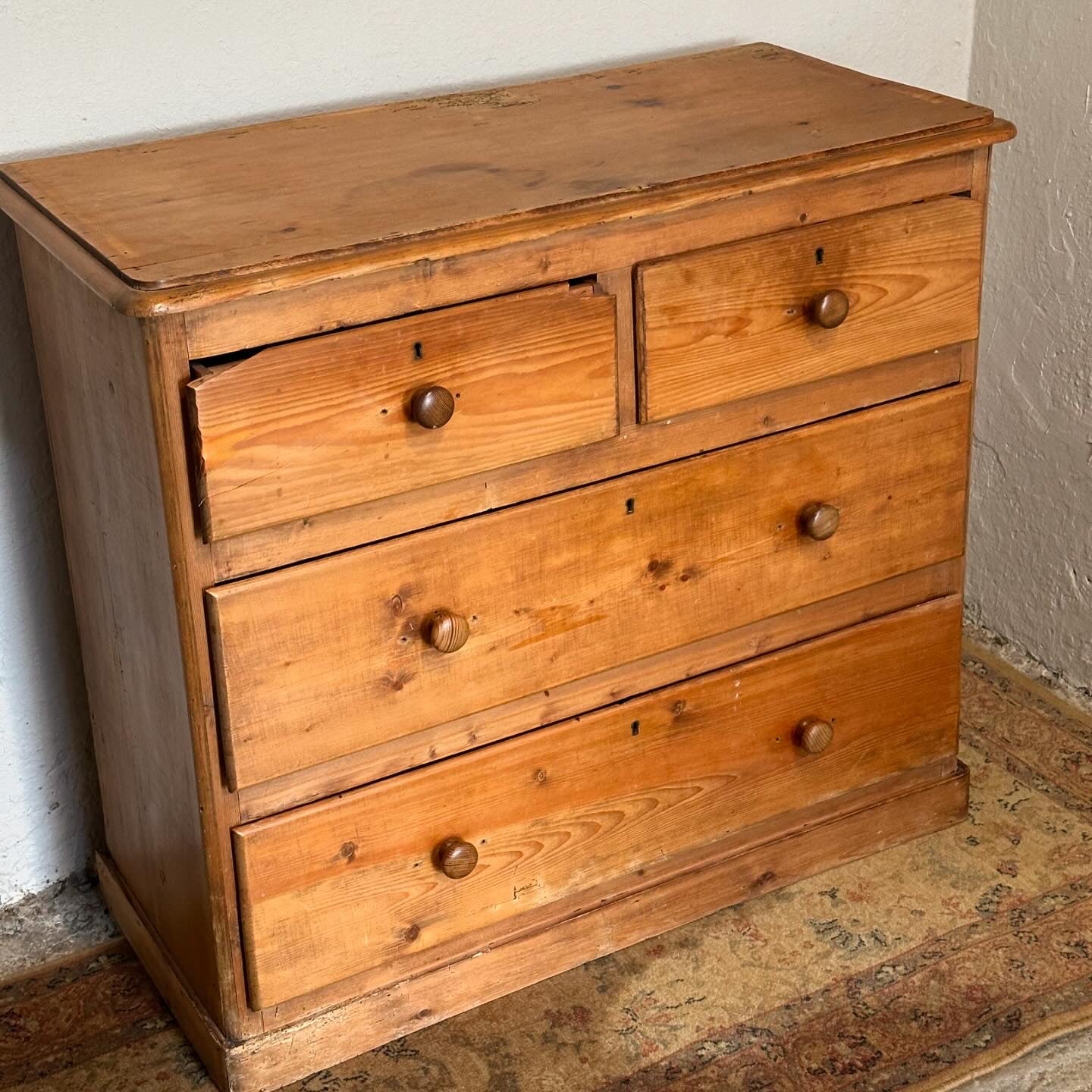 Victorian Pine Chest of Drawers