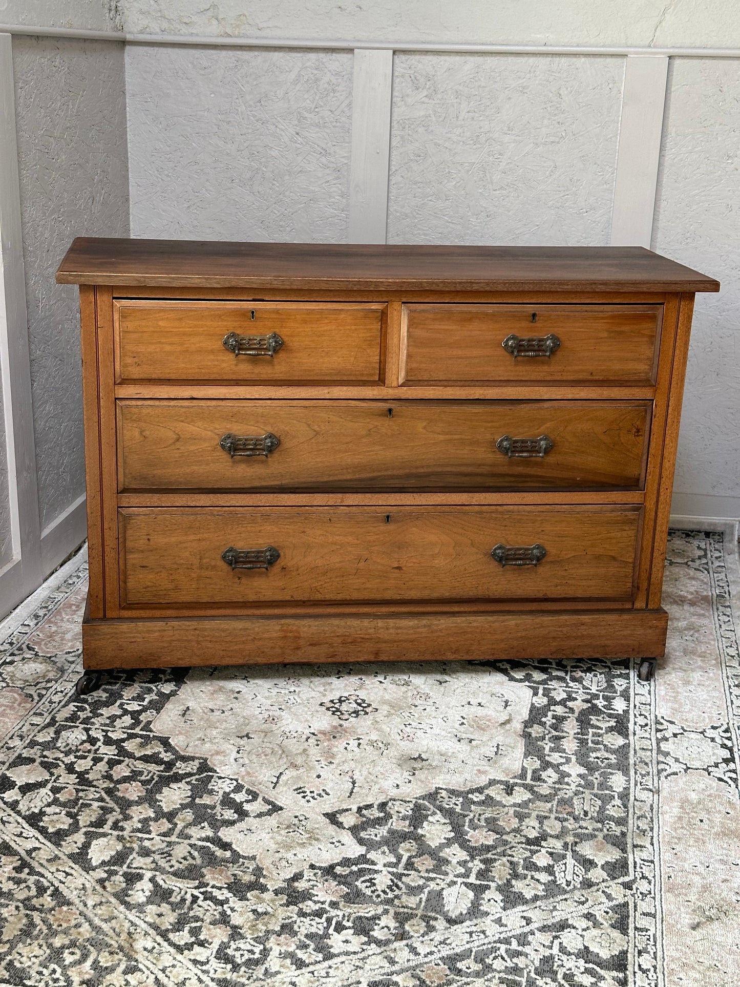 Victorian Walnut Chest of Drawers