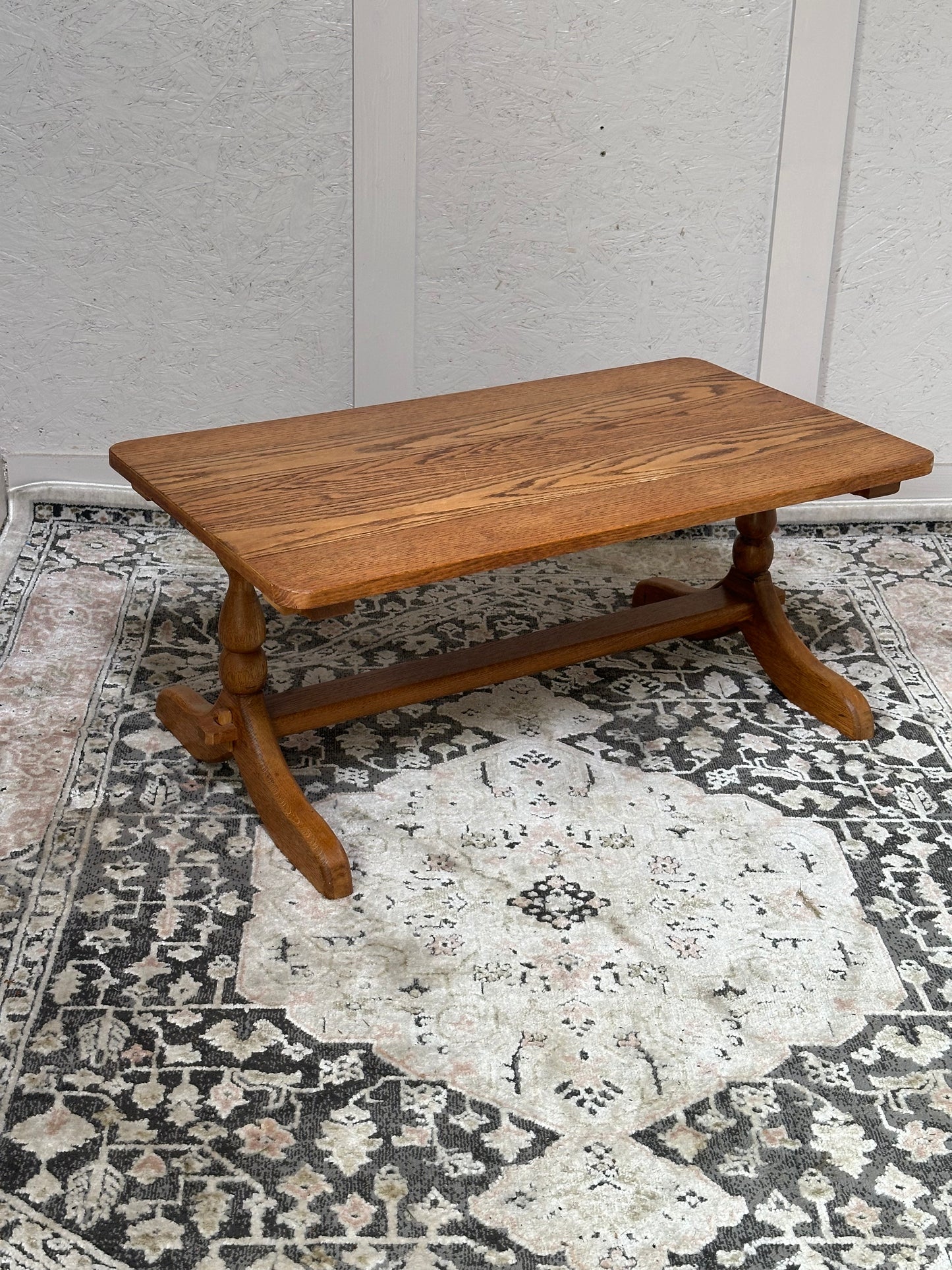 Vintage Oak Coffee Table