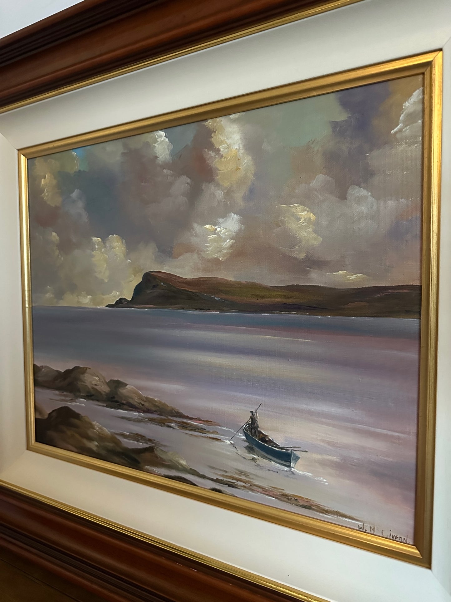 Original Oil Painting 'Dusk' by W. McGivern