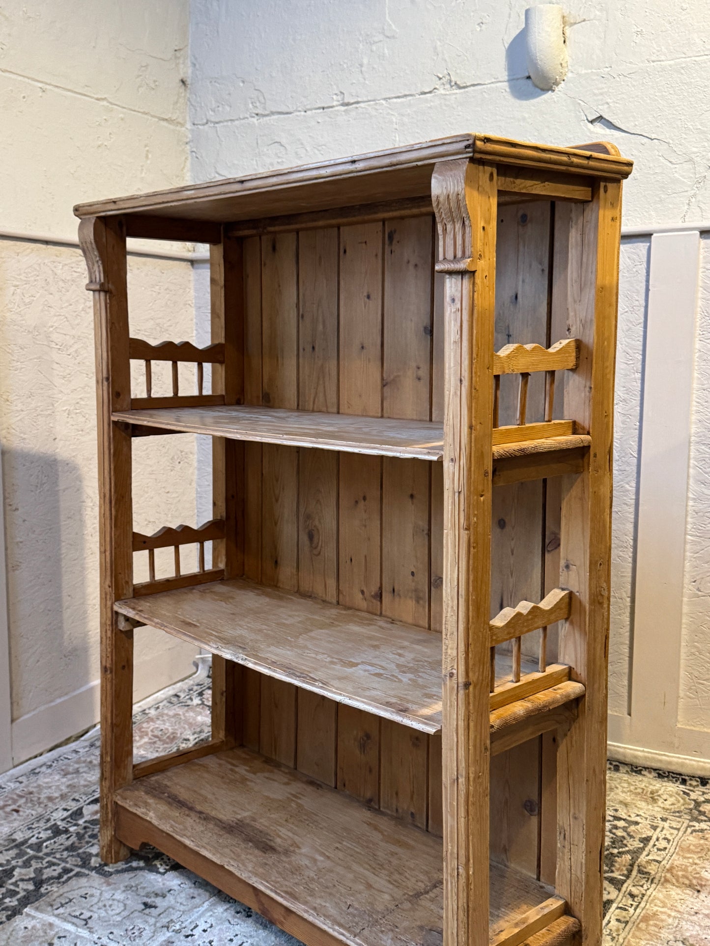 Victorian Pine Display/Shelving Unit