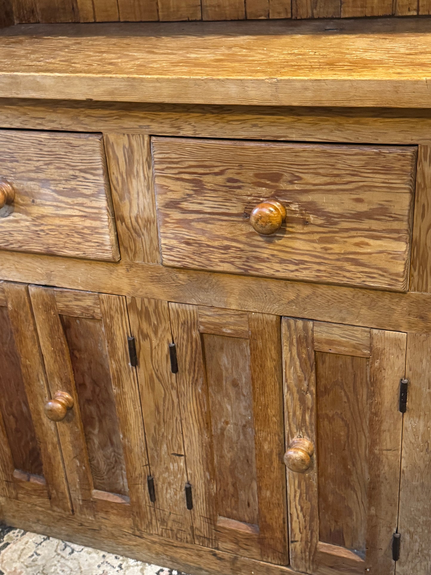 Large 19th Century Victorian Farmhouse Dresser