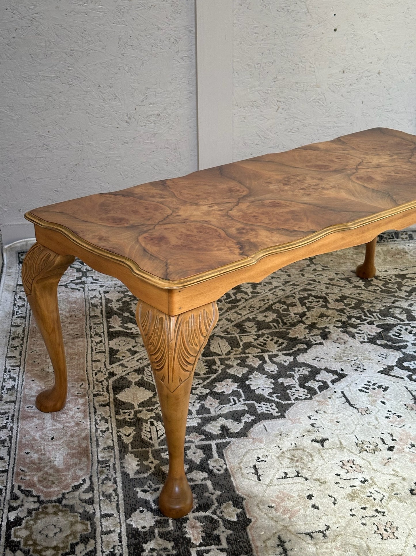 Burr Walnut Coffee Table